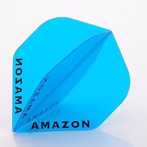 Ruthless Amazon 100 Transparent Blue - Dart Flights von Ruthless