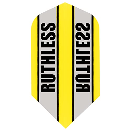 RUTHLESS RX Panel | extra stark 100 Mikron | klare schlanke Form, gelb, 10 Sets mit 3 Flights (10XF3544) RUTHLESS RX Panel | extra stark 100 Mikron | klare schlanke Form, gelb, 10 Sets mit 3 Flights (10XF3544) von RUTHLESS