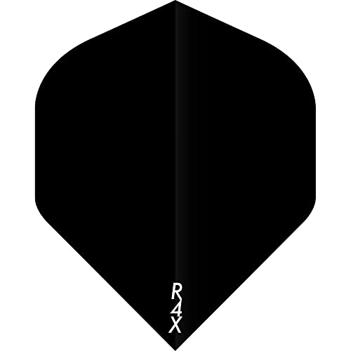 Ruthless F3433 R4X | 100 Mikron Premium Extra Strong Dart Flights, Standard Nr. 2 Form, 1 Set mit 3 Flights, Schwarz Ruthless F3433 R4X | 100 Mikron Premium Extra Strong Dart Flights, Standard Nr. 2 Form, 1 Set mit 3 Flights, Schwarz von Ruthless