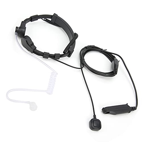 RvSky Hals-Ohrhörer-Headset Mit Luftakustikschlauch Und PTT-Mikrofon Für UV-9R Plus, BF-9700, BF-A58 – Klare Kommunikation Und Komfort von RvSky