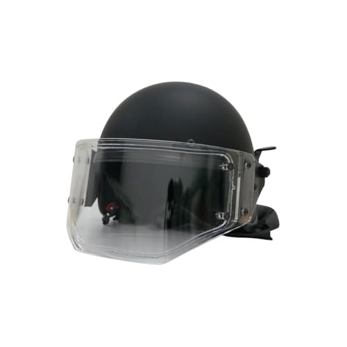 Rxbycxshi WW2 Russischer Taktischer Helm ZSH-1-2M, Leichtbau Taktische Militär-Stil Helm mit Acrylvisier - Militär Grün Rxbycxshi WW2 Russischer Taktischer Helm ZSH-1-2M, Leichtbau Taktische Militär-Stil Helm mit Acrylvisier - Militär Grün von Rxbycxshi