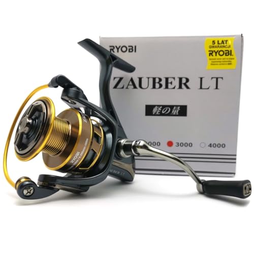 Ryobi Zauber 3000 LT Starke und langlebige Rolle für das Angeln auf Hecht, Zander und Barsch Ryobi Zauber 3000 LT Starke und langlebige Rolle für das Angeln auf Hecht, Zander und Barsch von Ryobi