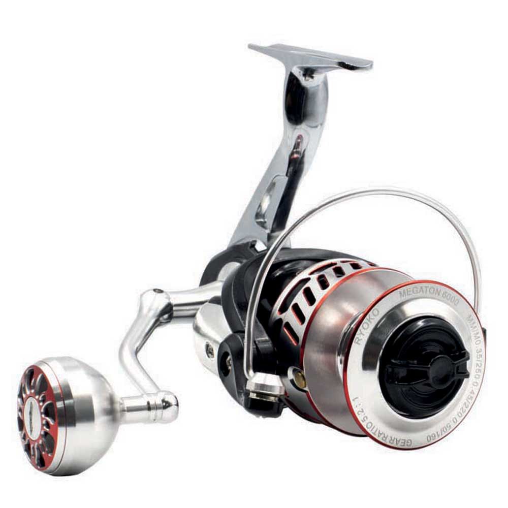Ryoko Megaton Jigging Reel Silber 2000 Ryoko Megaton Jigging Reel Silber 2000 von Ryoko