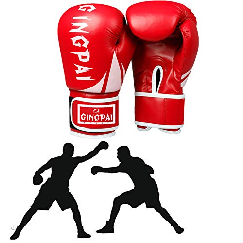 Box Handschuh Boxhandschuhe Kinder Boxhandschuhe für Kickboxen Boxtrainingshandschuhe Boxsackhandschuhe Schlaghandschuhe red,8oz von Rysmliuhan Shop