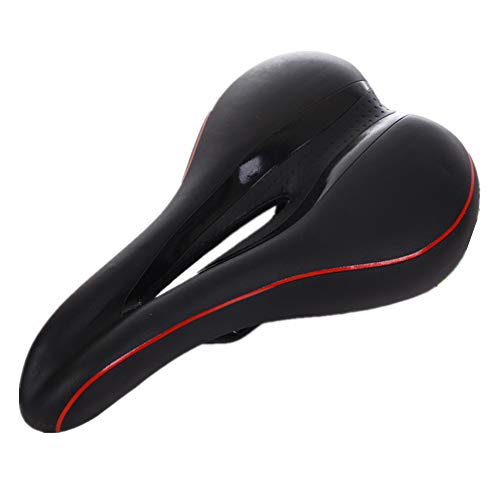 Fahrradsitz Fahrradsattel Fahrradsattel Fahrradzubehör Fahrradsitzbezug Gepolstert Gel Fahrradsitzbezug Fahrradsitz Fahrradzubehör red,Free Size von Rysmliuhan Shop