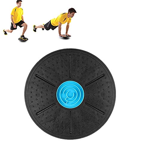 Rysmliuhan Shop Wobble Board Balance Ball Training Balance Board Balance Ball Trainer Stabilitäts-Wackelbrett Wackelbretter Physio Massage Balance Board Blue,Freesize von Rysmliuhan Shop