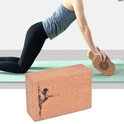 Rysmliuhan Shop Yoga Blöcke Yoga Klotz Yoga Block Set Schaumblöcke Yoga Set Yoga-Unterstützungsblöcke Yoga-Blöcke Pilates Kopfblock Yoga Starter Kit Pilates-Blöcke style3,1pc von Rysmliuhan Shop