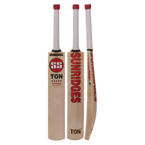 SS Unisex-Adult Retro Super Kricket Schläger, Beige, Größe 4 von SS