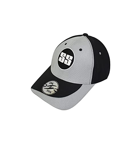 SS Unisex-Adult Super Kappe, Schwarz/Grau, Freie Größe SS Unisex-Adult Super Kappe, Schwarz/Grau, Freie Größe von SS