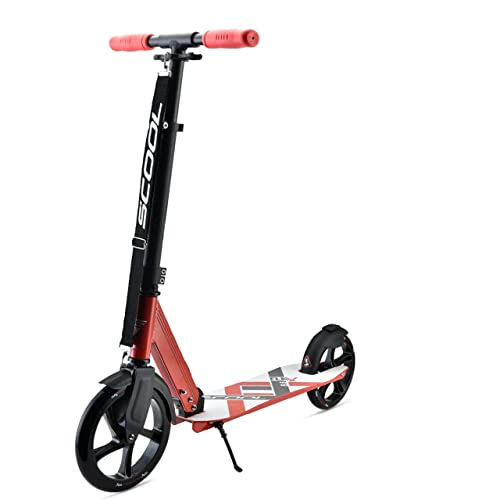 S'COOL Flax 8.5 - Kinderroller ab 4 Jahre in - in Rot | Klapp- und höhenverstellbar mit Hinterradbremse I Lenkerhöhe: 102 cm S'COOL Flax 8.5 - Kinderroller ab 4 Jahre in - in Rot | Klapp- und höhenverstellbar mit Hinterradbremse I Lenkerhöhe: 102 cm von S’COOL