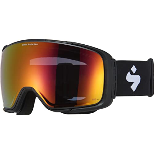 S Sweet Protection Interstellar RIG Reflect Skibrille - Ski und Snowboard UV-Schutz und Antibeschlagbrille, RIG Topaz/Mattschwarz/Schwarz von S Sweet Protection