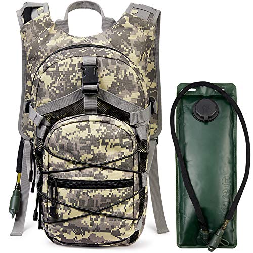 G4Free Trinkrucksack Taktischer Hydration Pack Rucksack mit 3 L Wasser Blase zum Radfahren Laufen G4Free Trinkrucksack Taktischer Hydration Pack Rucksack mit 3 L Wasser Blase zum Radfahren Laufen von G4Free
