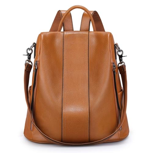S-ZONE Damen Rucksack Wasserdicht Weiches Echtleder Anti Diebstahl Mode Schultasche Handtasche Casual Daypack Schulranzen Schultaschen Schulrucksäcke für Arbeit Schule Reise S-ZONE Damen Rucksack Wasserdicht Weiches Echtleder Anti Diebstahl Mode Schultasche Handtasche Casual Daypack Schulranzen Schultaschen Schulrucksäcke für Arbeit Schule Reise von S-ZONE