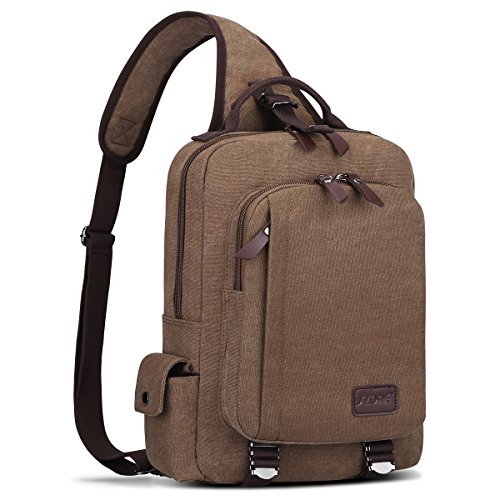 S-ZONE Sling Rucksack Herren Brusttasche 13 Inch Crossbody Umhängetasche Schultertasche Sporttasche Bodybag Sling Bag Daypack Backpack Outdoor Wandern Radfahren Reise S-ZONE Sling Rucksack Herren Brusttasche 13 Inch Crossbody Umhängetasche Schultertasche Sporttasche Bodybag Sling Bag Daypack Backpack Outdoor Wandern Radfahren Reise von S-ZONE