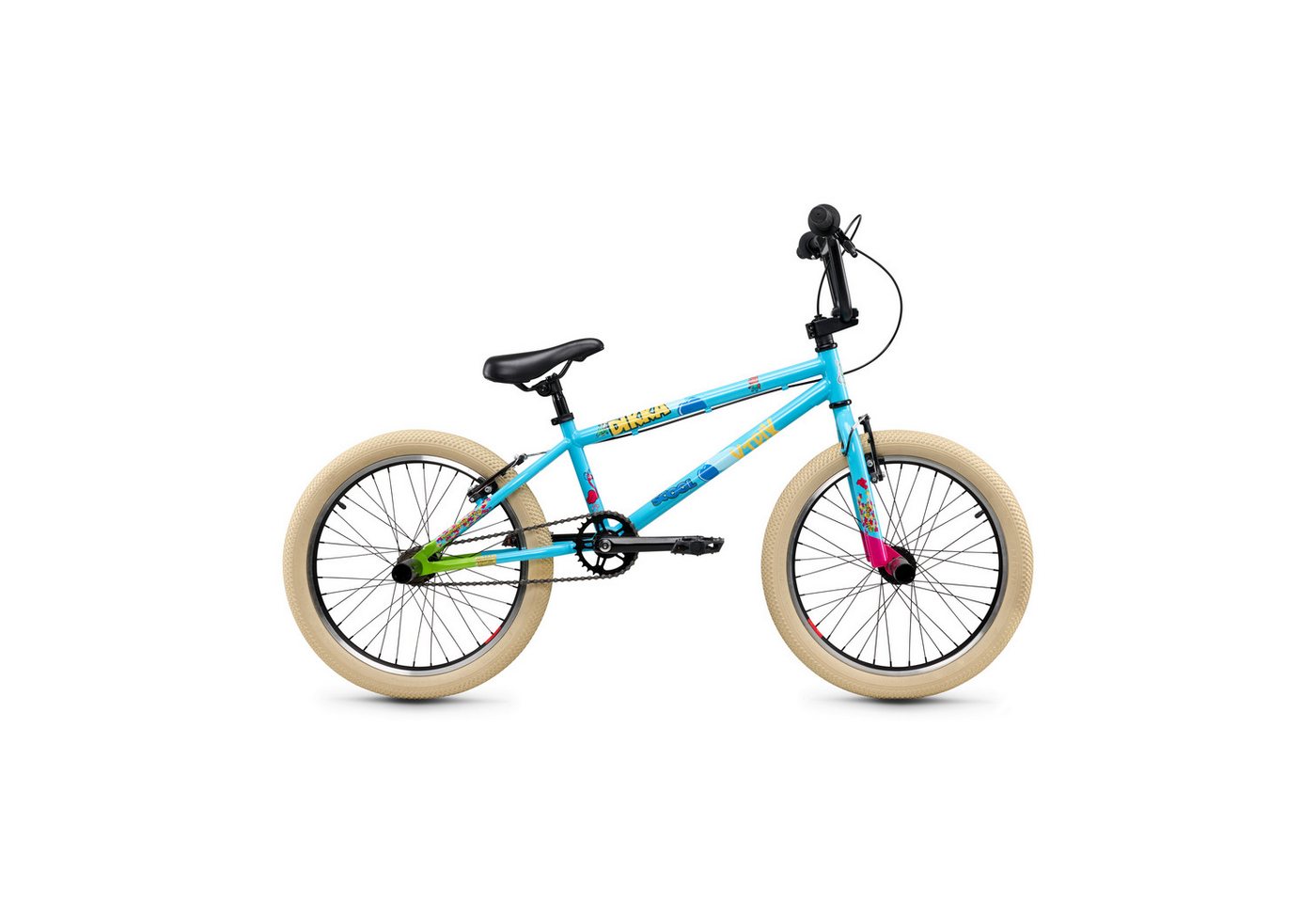 S'cool BMX-Rad DIKKA BMX Kinder BMX Fahrrad ab 7 Jahre alt, 360 Grad Freestyle, 1 Gang S'cool BMX-Rad DIKKA BMX Kinder BMX Fahrrad ab 7 Jahre alt, 360 Grad Freestyle, 1 Gang von S'cool