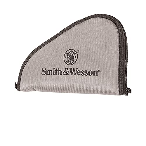S&W 110-018 Tasche mit Reißverschluss, kurz, Grau, Einheitsgröße von Smith & Wesson