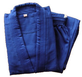 S.B.J - Sportland mittelschwerer Judoanzug blau, 150 cm, mit weissem Gürtel S.B.J - Sportland mittelschwerer Judoanzug blau, 150 cm, mit weissem Gürtel von S.B.J - Sportland.de