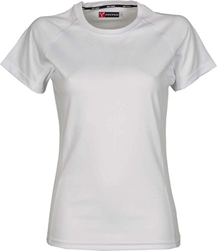 Damen Funktionsshirt/Laufshirt/Sportshirt Performance T-Shirt weiß, Gr. XL von S.B.J - Sportland
