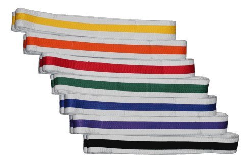 S.B.J - Sportland Budo Gürtel, weiß/blau/weiß, Länge 220 cm S.B.J - Sportland Budo Gürtel, weiß/blau/weiß, Länge 220 cm von S.B.J - Sportland