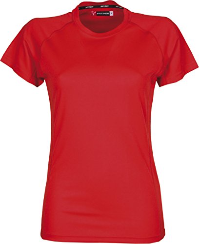 S.B.J - Sportland Damen Funktionsshirt/Laufshirt/Sportshirt Performance T-Shirt rot, Gr. L von S.B.J - Sportland