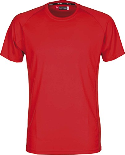 S.B.J - Sportland Damen Funktionsshirt/Laufshirt/Sportshirt Performance T-Shirt rot, Gr. M von S.B.J - Sportland