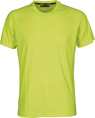 S.B.J - Sportland Funktionsshirt/Laufshirt/Sportshirt Performance T-Shirt gelb, Gr. S von S.B.J - Sportland