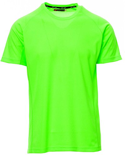 S.B.J - Sportland Kinder Funktionsshirt/Laufshirt/Sportshirt Performance T-Shirt neongrün, Gr. M von S.B.J - Sportland