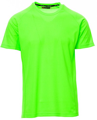 S.B.J - Sportland Kinder Funktionsshirt/Laufshirt/Sportshirt Performance T-Shirt neongrün, Gr. XL von S.B.J - Sportland
