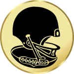S.B.J - Sportland Pokal/Medaille Emblem, Motiv Football, Durchmesser 50 mm, Gold S.B.J - Sportland Pokal/Medaille Emblem, Motiv Football, Durchmesser 50 mm, Gold von S.B.J - Sportland