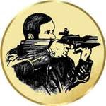 S.B.J - Sportland Pokal/Medaille Emblem, Motiv Schießen/Gewehr/He, Durchmesser 50 mm, Gold S.B.J - Sportland Pokal/Medaille Emblem, Motiv Schießen/Gewehr/He, Durchmesser 50 mm, Gold von S.B.J - Sportland