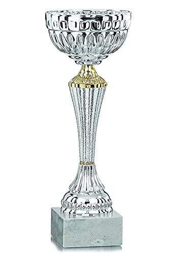 S.B.J - Sportland Pokal Silber mit Goldrand Gr. 30 cm S.B.J - Sportland Pokal Silber mit Goldrand Gr. 30 cm von S.B.J - Sportland