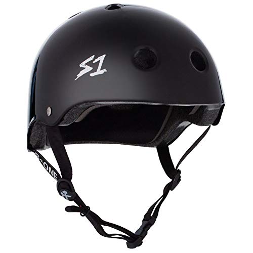 S1 Lifer Helm – Schwarz glänzend von S-ONE