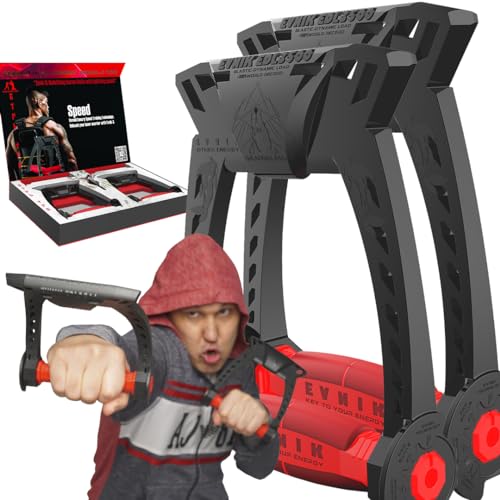 SAADVAKASS Evnik-3 Hochgeschwindigkeits-Simulator – ShadowBox Pro – Präzisions-Schlagtraining – meisterhafte Knockout-Power – verbessert die Boxfähigkeiten – elastische Ballistik-Methode, ideales von SAADVAKASS