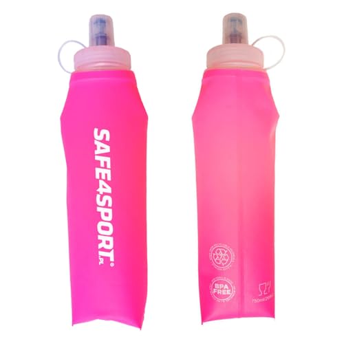 SAFE4SPORT.PL Unisex – Erwachsene SoftFlask 750ml rosa Soft Flask, 750 ml SAFE4SPORT.PL Unisex – Erwachsene SoftFlask 750ml rosa Soft Flask, 750 ml von SAFE4SPORT.PL