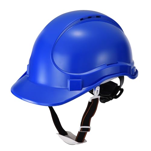 SAFEYEAR Anti-Schlag- und pannensicherer ABS EN397 Schutzhelme mit 8-Punkt Ratsche Aufhängung, mit atmungsaktivem Loch Design,Kappe Stil Hartmützen, für Heimwerker, BAU Einstellbarer Arbeitshelm SAFEYEAR Anti-Schlag- und pannensicherer ABS EN397 Schutzhelme mit 8-Punkt Ratsche Aufhängung, mit atmungsaktivem Loch Design,Kappe Stil Hartmützen, für Heimwerker, BAU Einstellbarer Arbeitshelm von SAFEYEAR