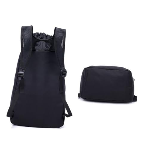 Outdoor-Tasche Mit Kordelzug Rucksack Mit Großer Kapazität Basketballtasche Rucksack Fitness-rucksäcke Outdoor-Rucksack Rucksack Mit Kordelzug Rucksack Mit Hoher Kapazität Black SAFIGLE von SAFIGLE