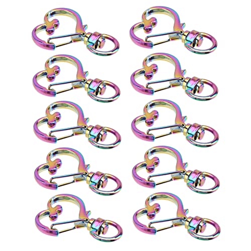 SAFIGLE 10 Stücke Bunte Regenbogen Herz Muster Metall Schlüsselanhänger Haken Ringe Chcoml Schlüsselanhänger SAFIGLE 10 Stücke Bunte Regenbogen Herz Muster Metall Schlüsselanhänger Haken Ringe Chcoml Schlüsselanhänger von SAFIGLE