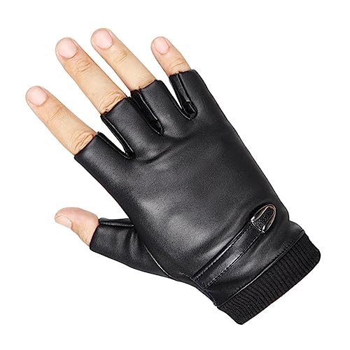 SAFIGLE 2 Paar Halbfingerhandschuhe Aus Pu-Leder Pu-Handschuhe für Männer und Frauen Fahrradhandschuhe Angelhandschuhe Atmungsaktiv Bequem SAFIGLE 2 Paar Halbfingerhandschuhe Aus Pu-Leder Pu-Handschuhe für Männer und Frauen Fahrradhandschuhe Angelhandschuhe Atmungsaktiv Bequem von SAFIGLE