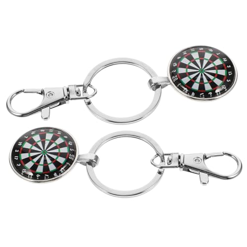 SAFIGLE 2er Set Retro Schlüsselanhänger Darts Schlüsselhalter Anhänger Aus Kreative Schlüsselringe Und Dekoration Für Fans von SAFIGLE