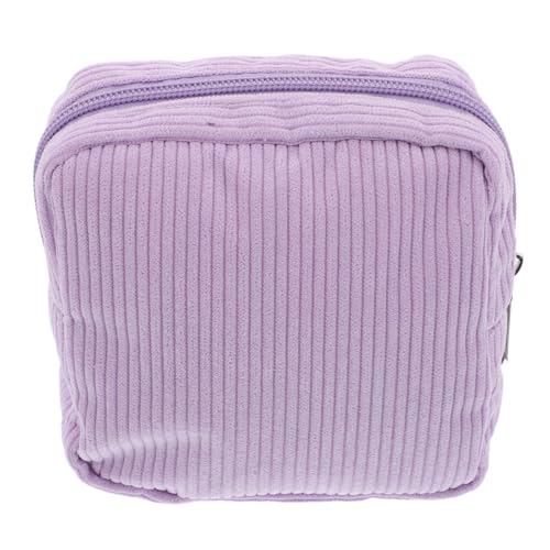 SAFIGLE Kleine Corduroy Kosmetiktasche üßer Mini Aufbewahrungsbeutel Für Damen Hygieneartikel Und Make up Tragbare Tasche Für Damen Und ädchen SAFIGLE Kleine Corduroy Kosmetiktasche üßer Mini Aufbewahrungsbeutel Für Damen Hygieneartikel Und Make up Tragbare Tasche Für Damen Und ädchen von SAFIGLE