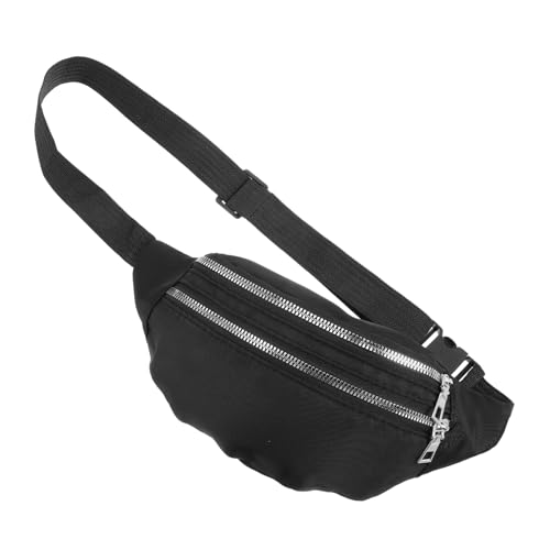 SAFIGLE Pack Gürteltasche Hüfttasche Für Damen Riementasche Bauchtasche Hüfttaschen Für Damen Polyester Black von SAFIGLE