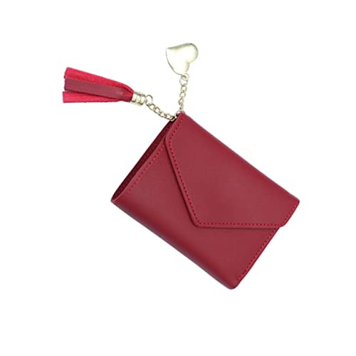 SAFIGLE Quaste Geldbörse Kartenetui aus Leder Geldbörse aus Leder mit Geldscheinklammer Pocket Wallet Geldbörsen Brieftasche Damen Ledergeldbörse kleines Münztäschchen Litschi-Muster Klipp SAFIGLE Quaste Geldbörse Kartenetui aus Leder Geldbörse aus Leder mit Geldscheinklammer Pocket Wallet Geldbörsen Brieftasche Damen Ledergeldbörse kleines Münztäschchen Litschi-Muster Klipp von SAFIGLE
