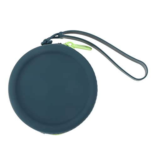 SAFIGLE Runde Mini-Tasche Aus Silikon für Kopfhörer Kleingeldbörse für Armband Schlüsselanhänger SAFIGLE Runde Mini-Tasche Aus Silikon für Kopfhörer Kleingeldbörse für Armband Schlüsselanhänger von SAFIGLE