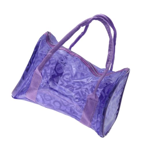 SAFIGLE wasserdichte Strandtasche Damen Tragbare Handtasche Mit Innentaschen Für Nasse Badekleidung Leicht Und Stylisch Perfekte Jelly Bag Für Pool Und Strand Farbe von SAFIGLE