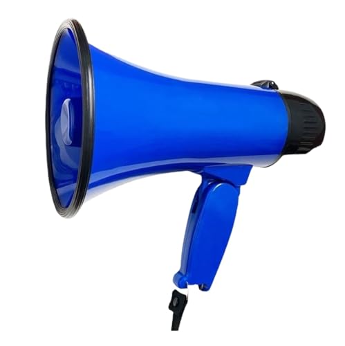 SAGELSHN Megafon Megaphon Tragbare Megaphone Faltbare Handheld Megaphon Stimme Verstärker Bullhorn Lautsprecher Hohe Lautstärke Megafon für Demonstrationen von SAGELSHN