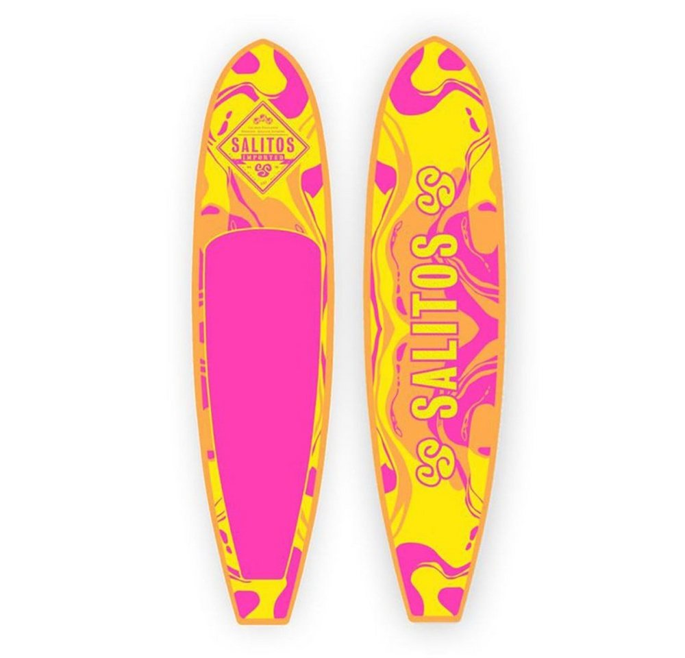 SALITOS SUP-Board Stand-Up-Paddle-Board Pink SUP Komplettset (Inkl. Tasche) von SALITOS