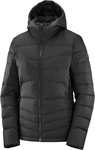 SALOMON Damen Transition DOWN Hoodie W Weste, Schwarz, XL SALOMON Damen Transition DOWN Hoodie W Weste, Schwarz, XL von Salomon