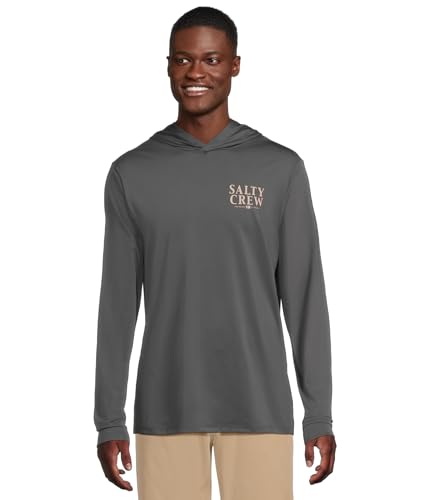 SALTY CREW Yellowfin Hooded LS Lycra 2025 Charcoal, XXL SALTY CREW Yellowfin Hooded LS Lycra 2025 Charcoal, XXL von SALTY CREW