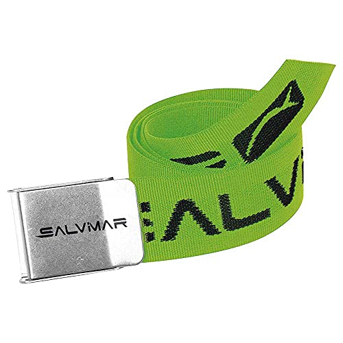 SALVIMAR Cintura Cordura Fibbia INOX Gürtel, grün, Einheitsgröße SALVIMAR Cintura Cordura Fibbia INOX Gürtel, grün, Einheitsgröße von SALVIMAR