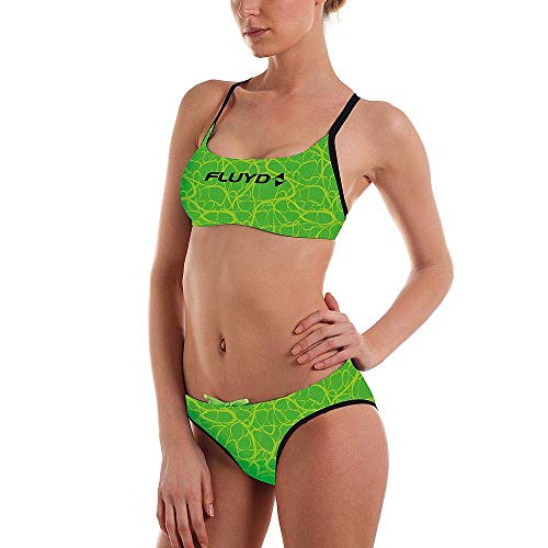 SALVIMAR Damen Zweiteiliger Bikini, grün, 44-M SALVIMAR Damen Zweiteiliger Bikini, grün, 44-M von SALVIMAR